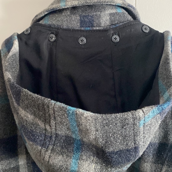 American Eagle size L wool blend pea coat - Picture 3 of 9